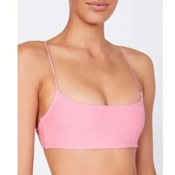 TRIANGL TOP ONLY MICA - TERRY FLOSS TOP NO BAG NEW WITH TAGS - Picture 7 of 9